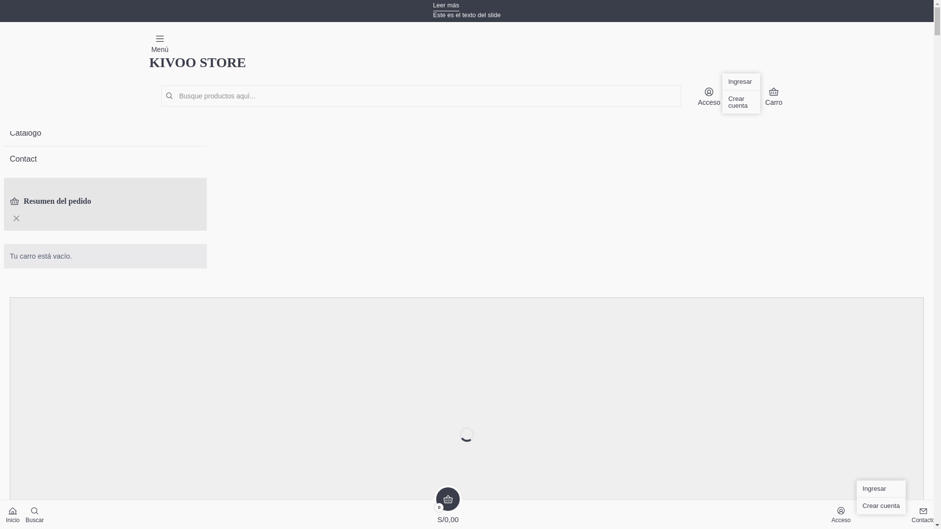 website screenshot of https://kivoo-store.com/