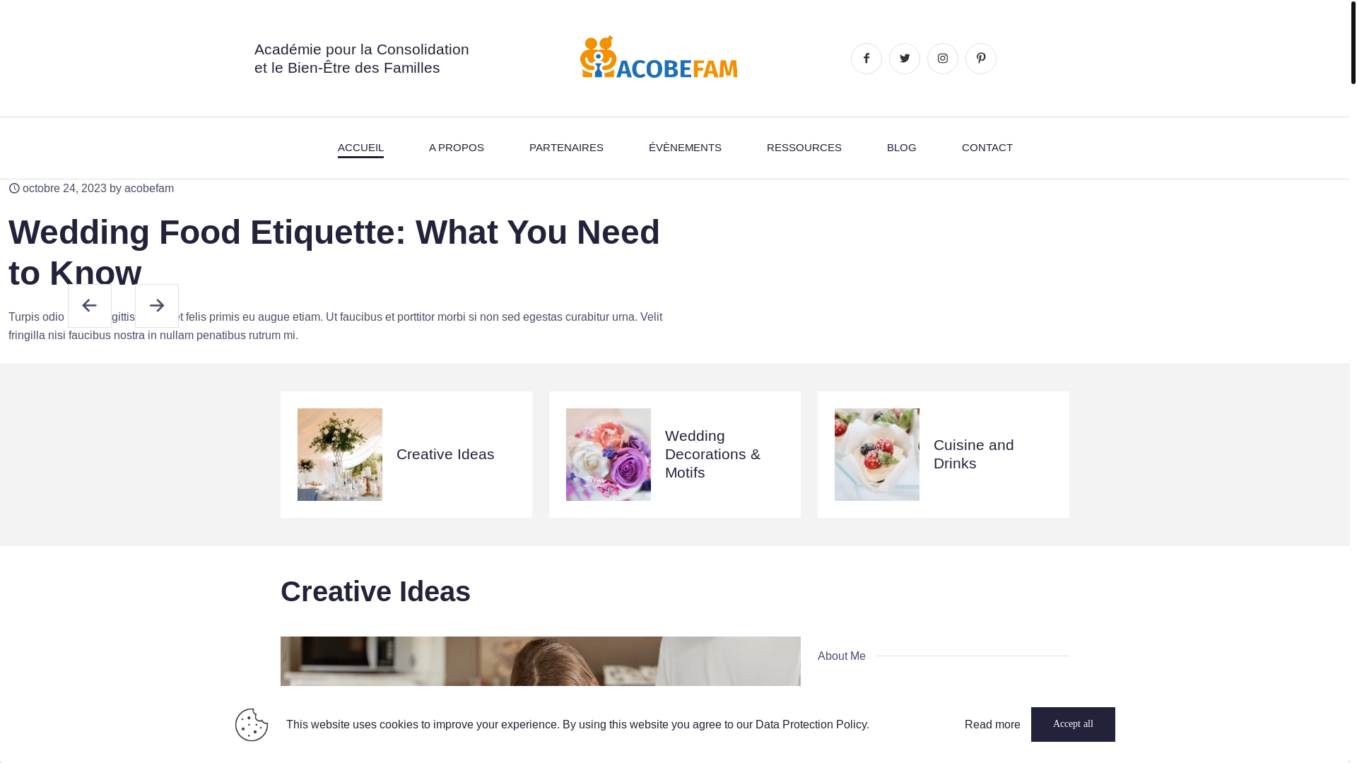 website screenshot of https://acobefam.com/