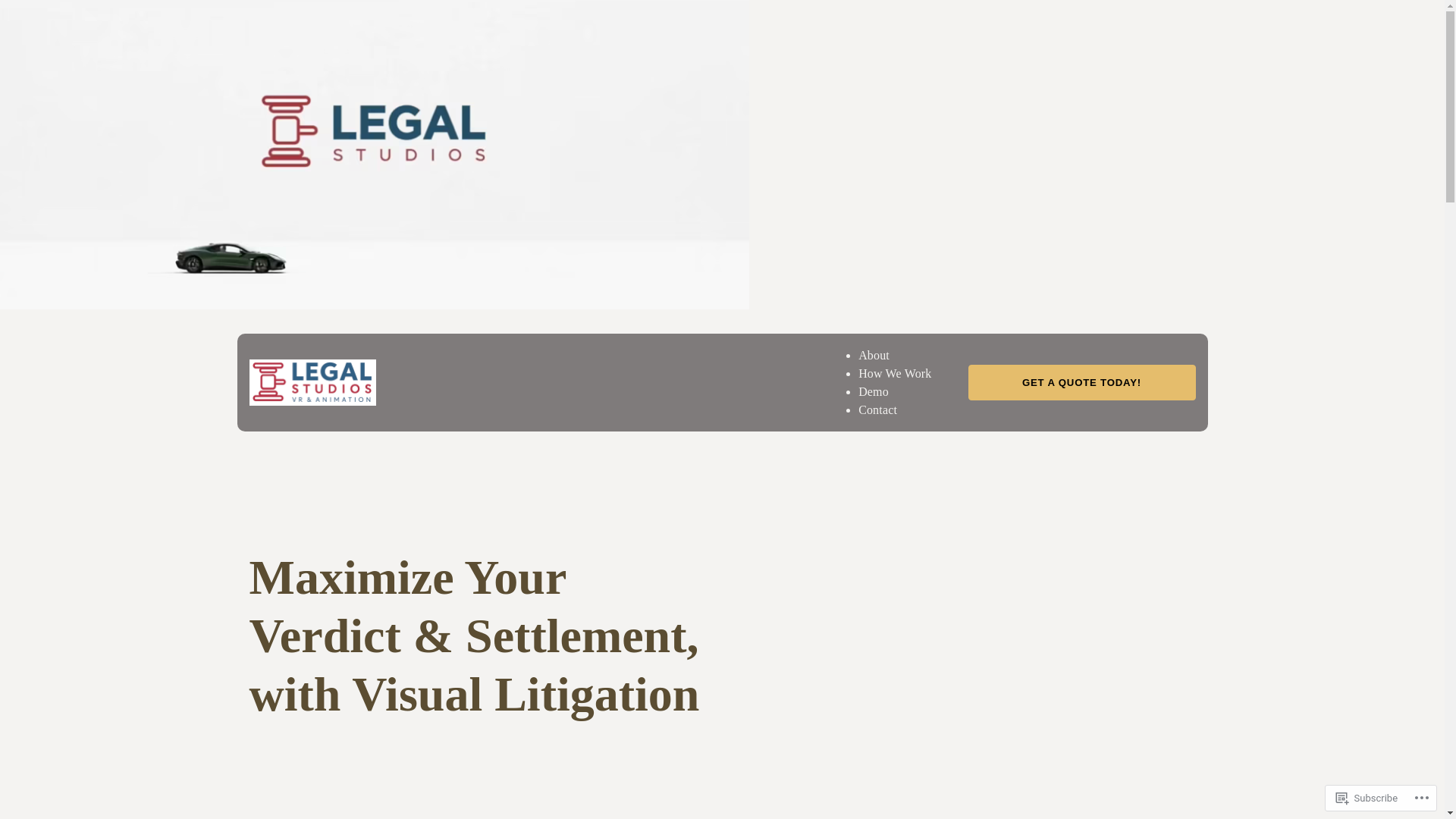 website screenshot of https://attorneyvisualaid.com/