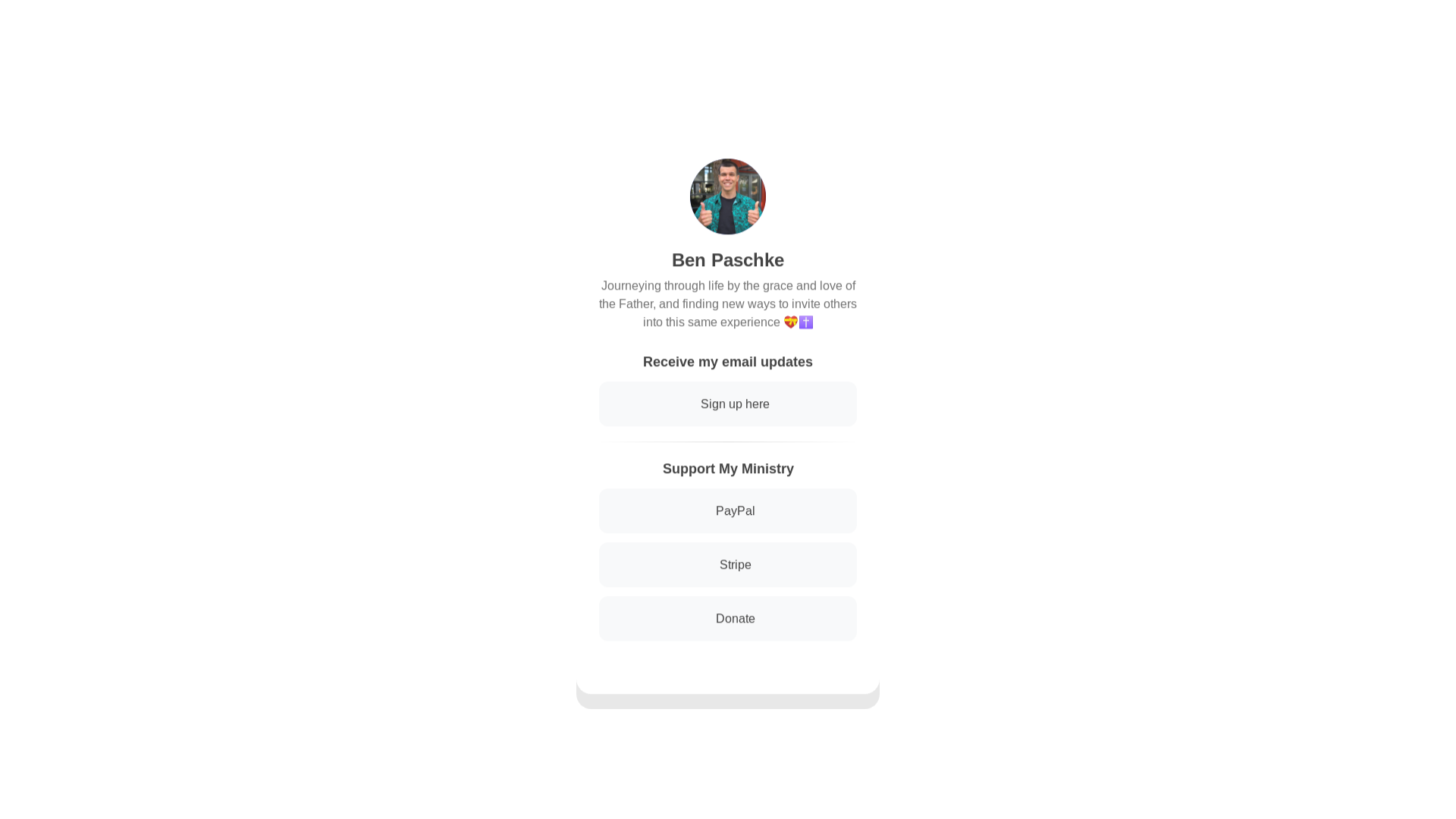 website screenshot of https://benpaschke.pages.dev/