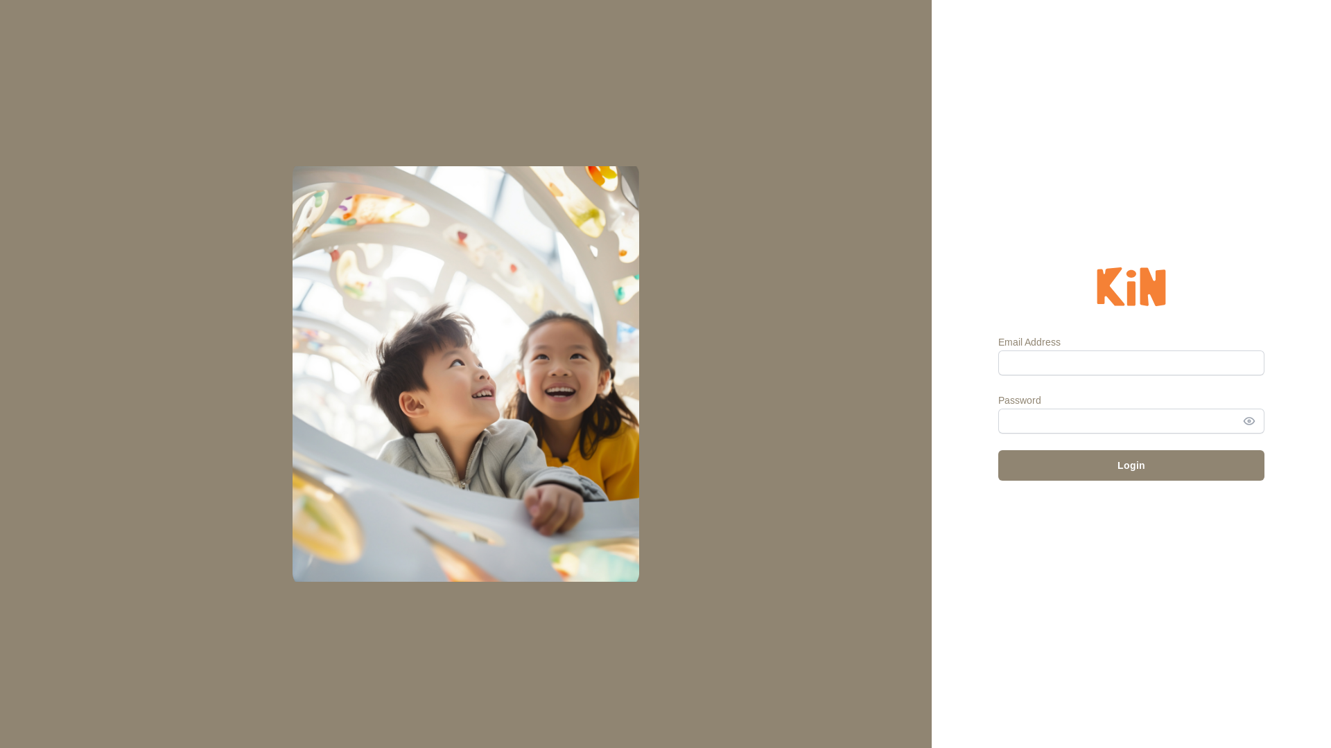 website screenshot of https://kin-admin.pages.dev/