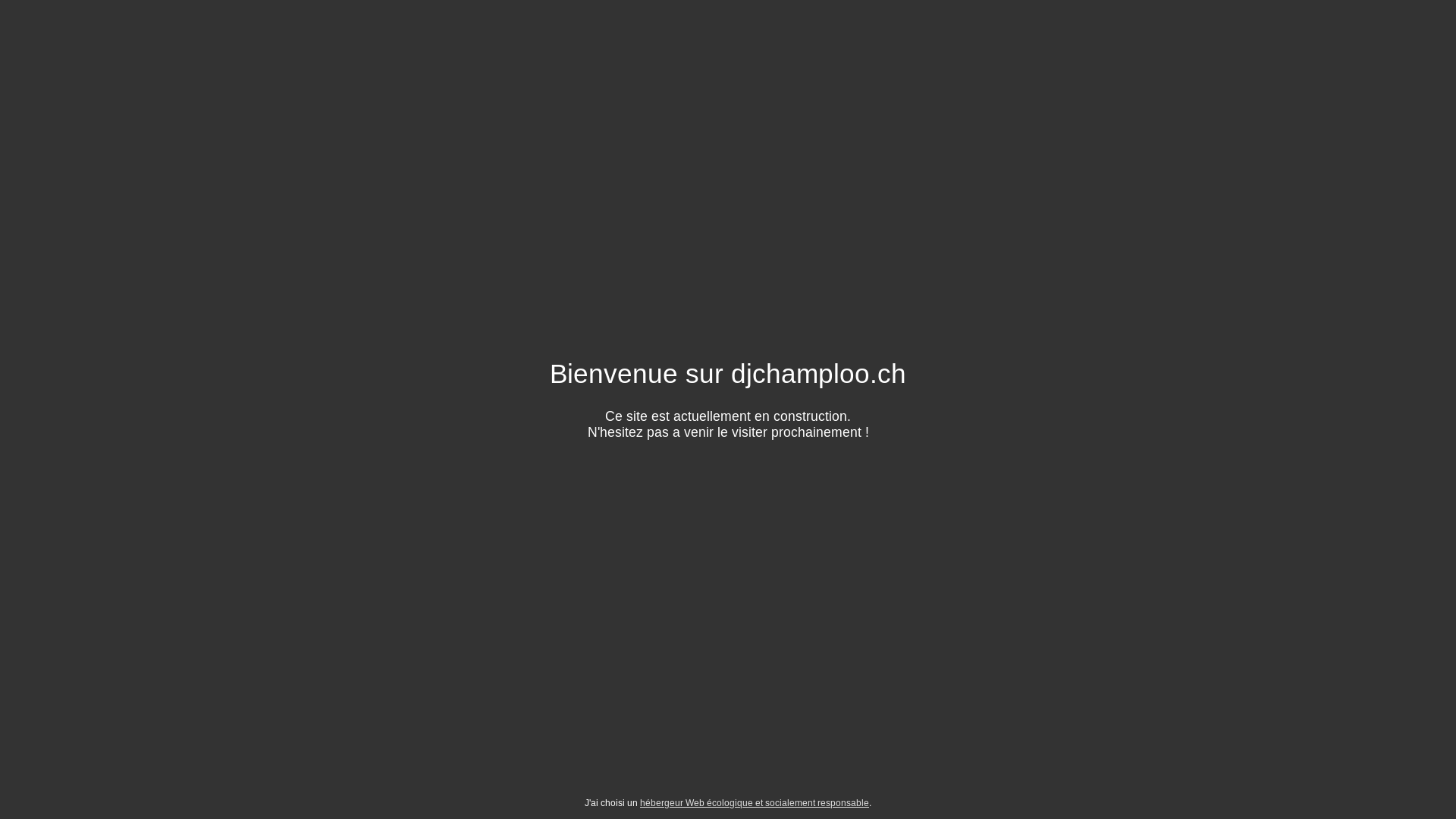 website screenshot of https://djchamploo.ch/