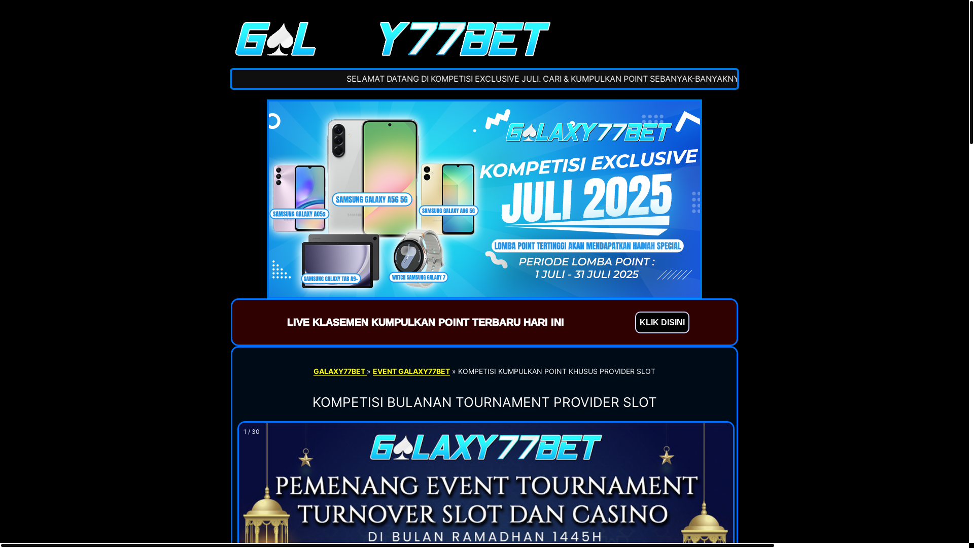 website screenshot of https://live-pricepool.site/