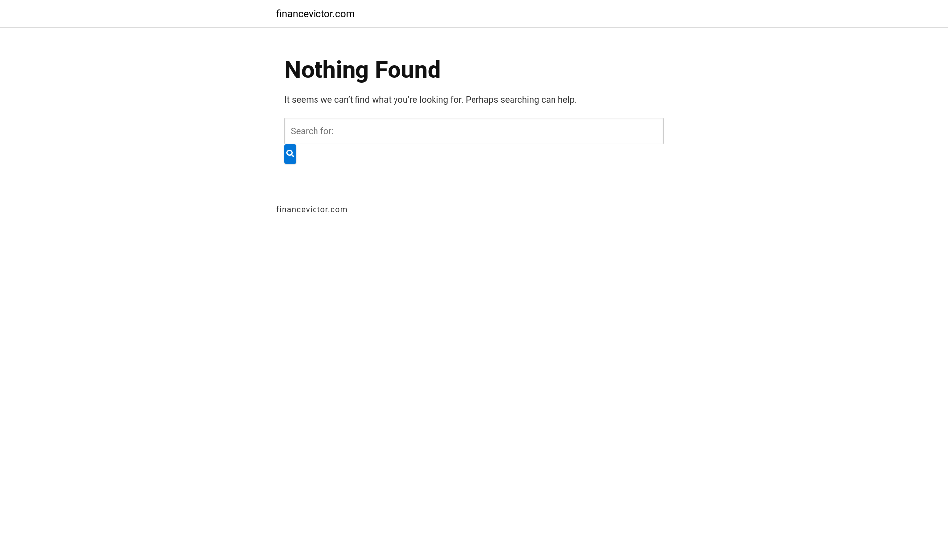 website screenshot of https://financevictor.com/