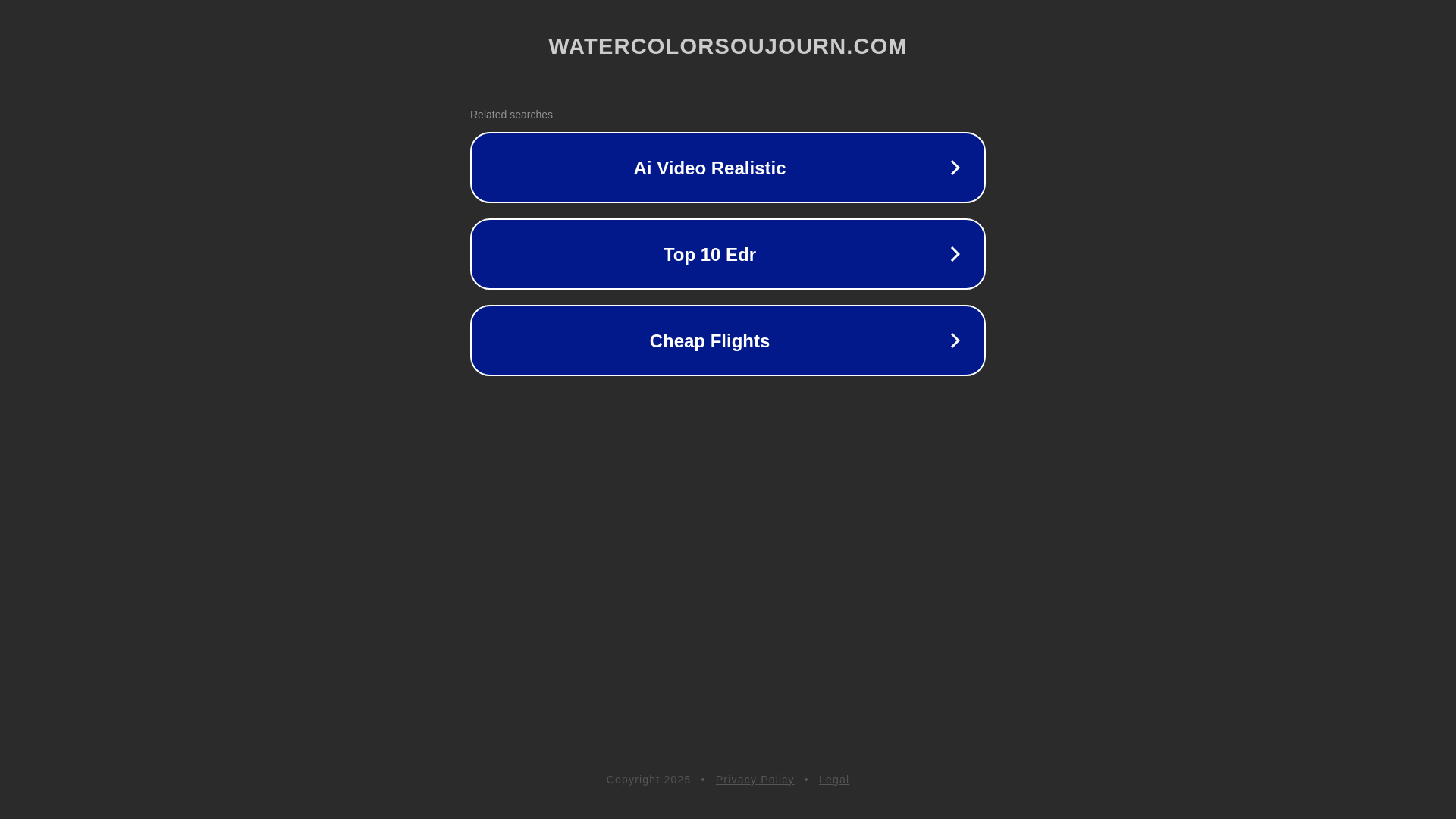 website screenshot of https://watercolorsoujourn.com/
