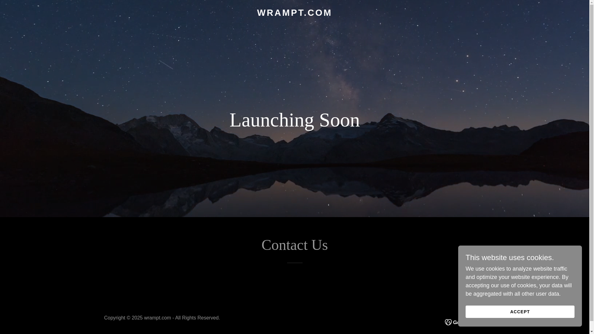 website screenshot of https://wrampt.com/