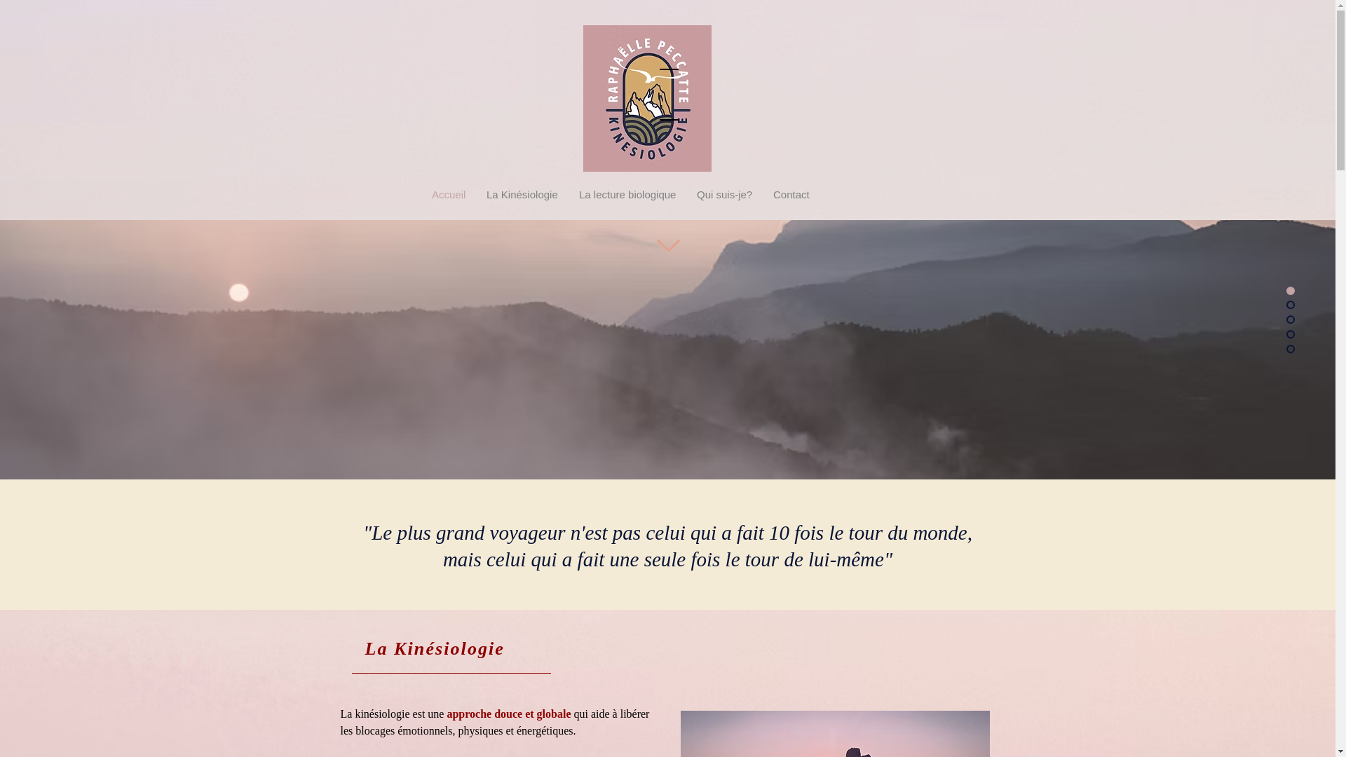 website screenshot of https://raphaelle-kinesio.com/