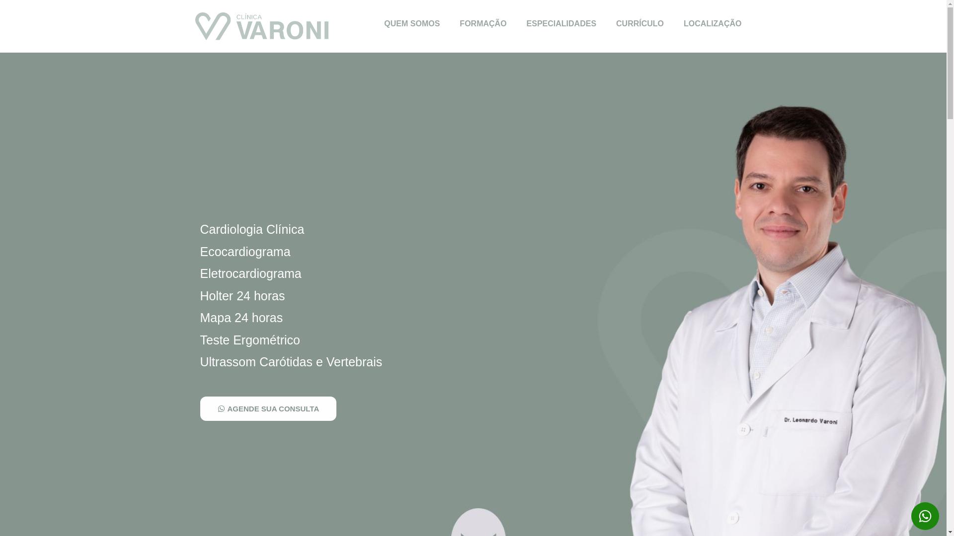 website screenshot of https://drleonardovaroni.com.br/