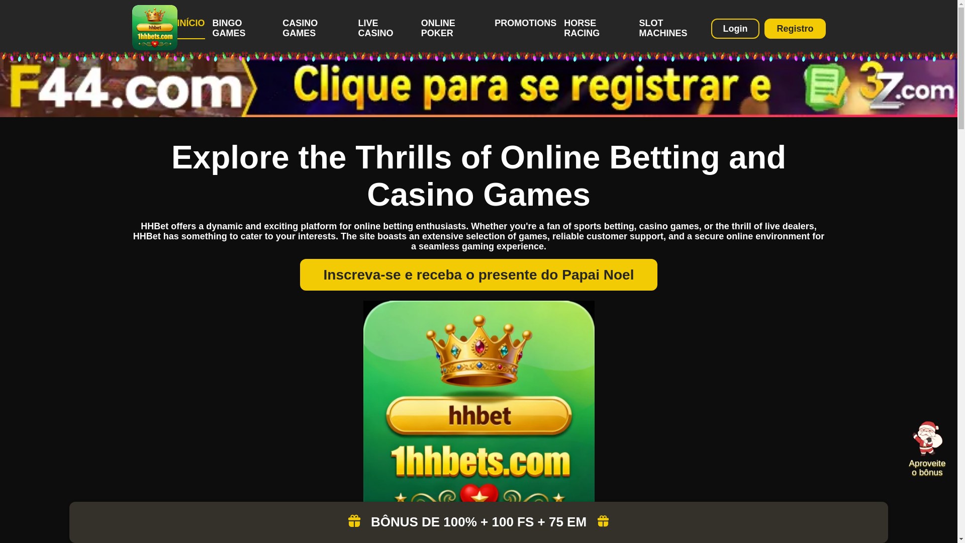 website screenshot of https://1hhbets.com/