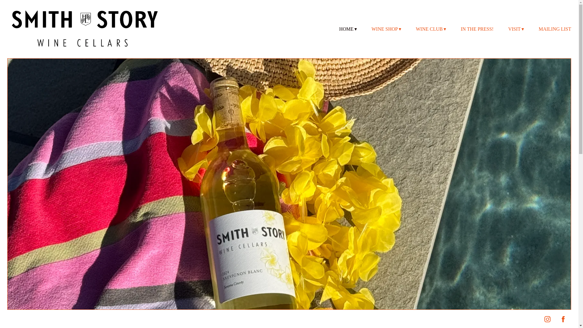 website screenshot of https://mountainsorthebeachwines.com/