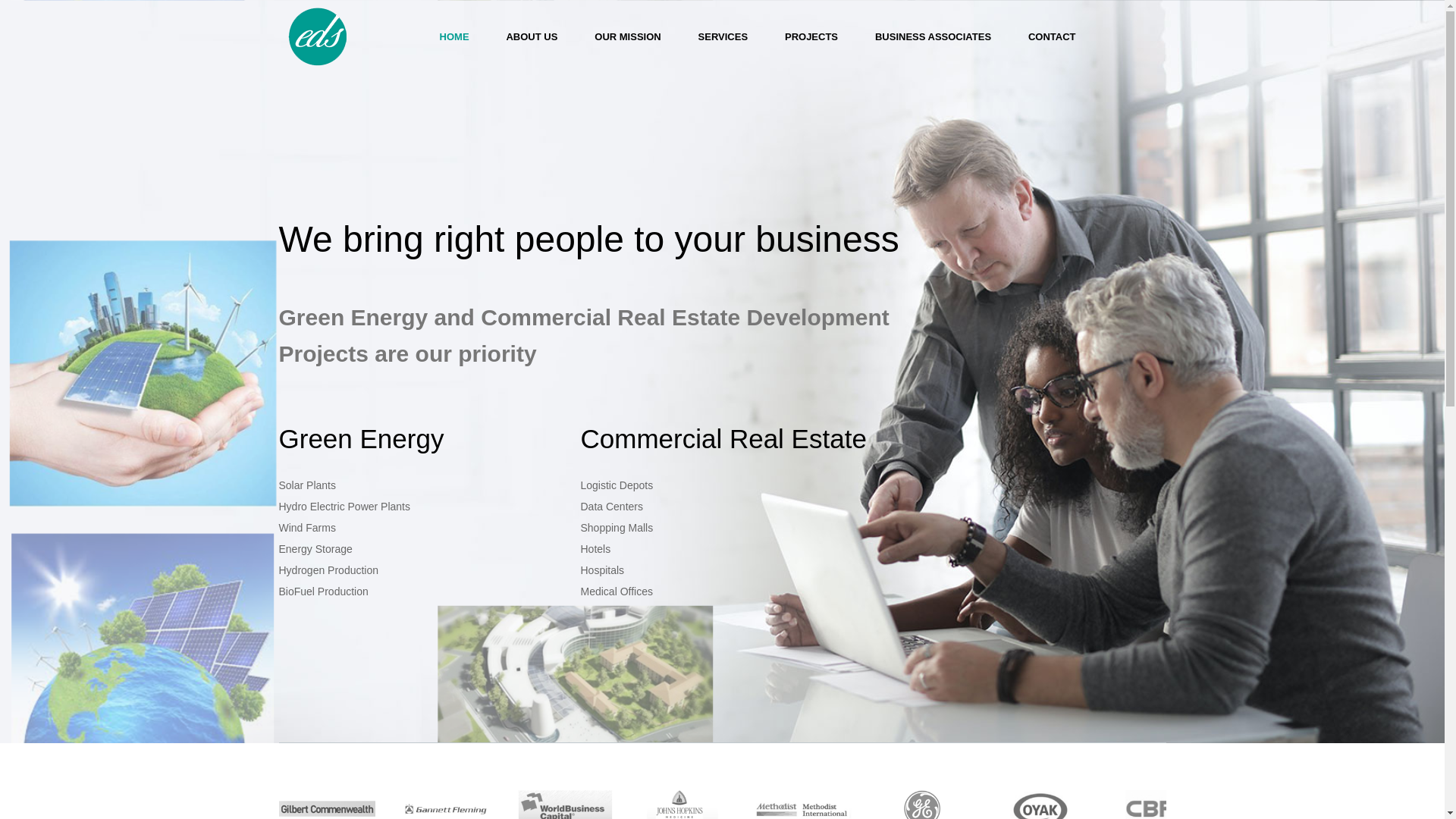 website screenshot of https://edsdevelopment.com/