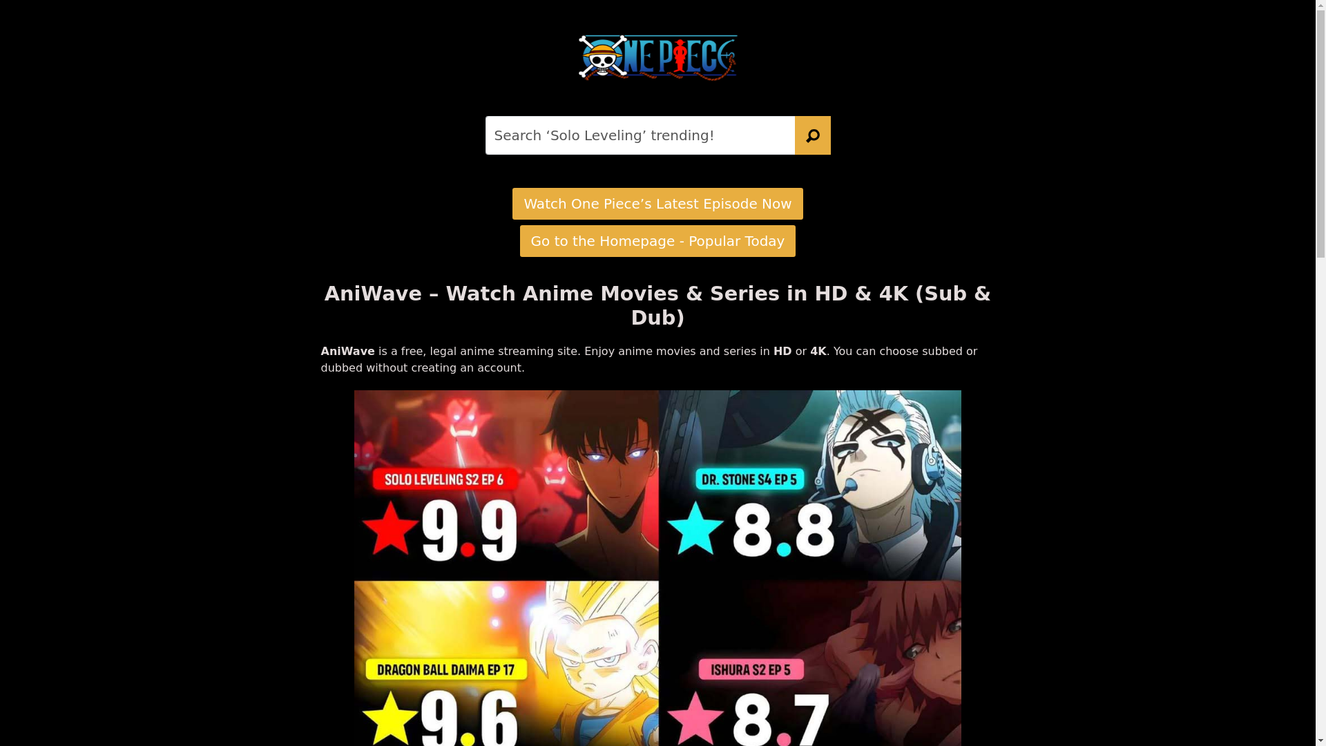 website screenshot of https://aniwavetv-68.pages.dev/