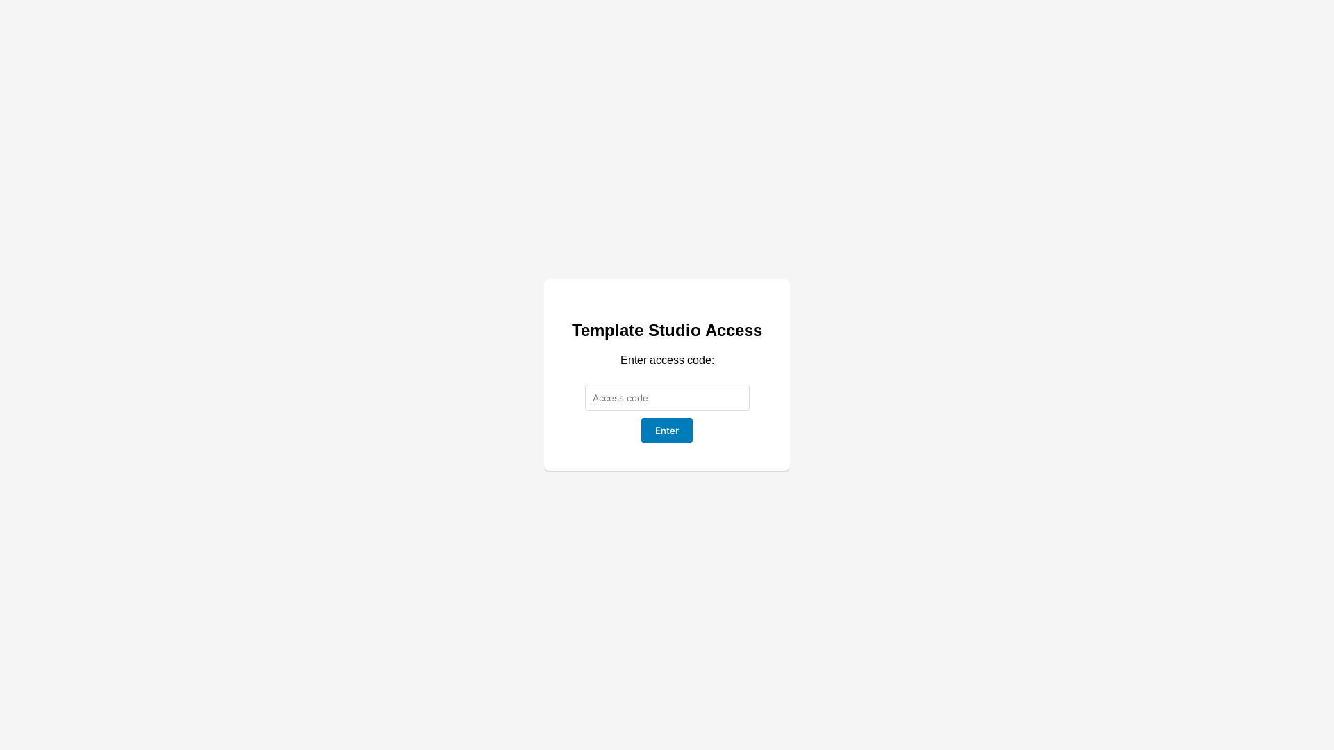 website screenshot of https://templatestudio365.com/
