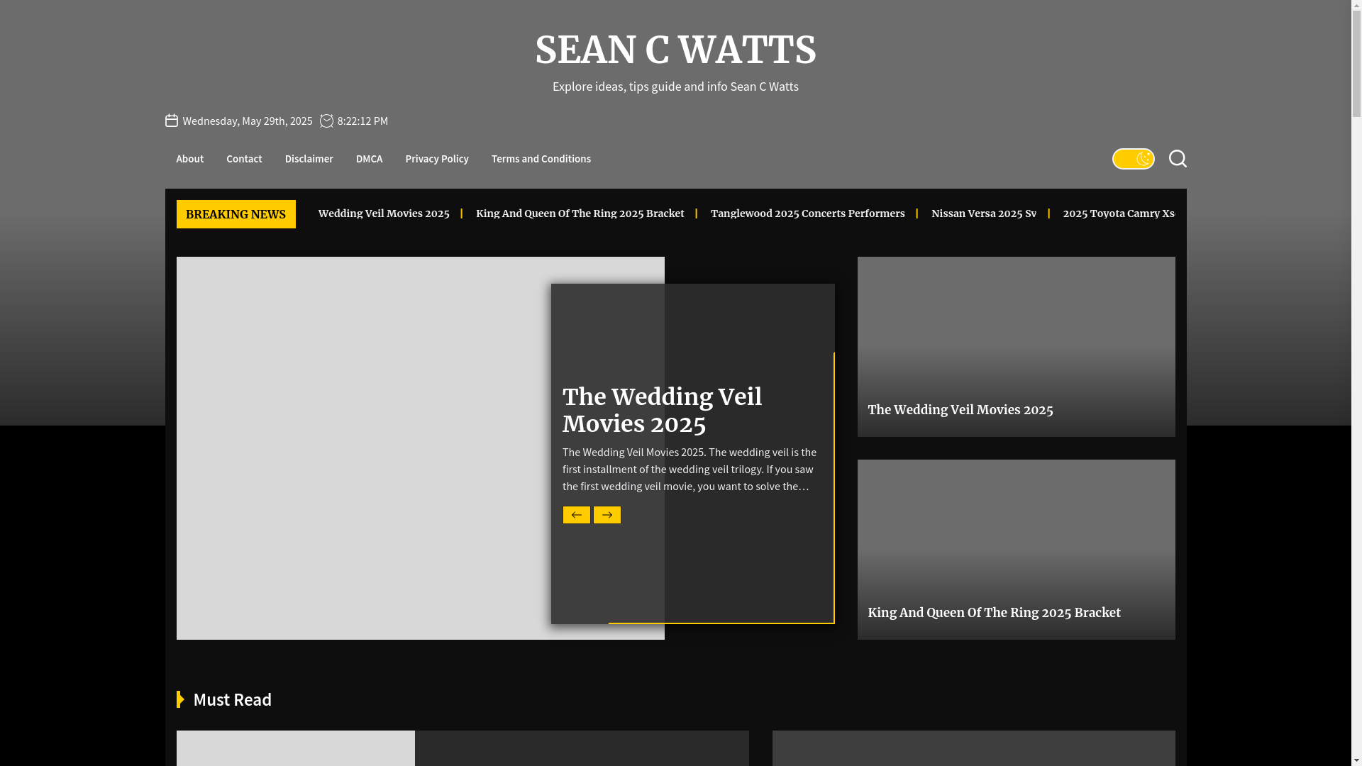 website screenshot of https://seancwattsr.pages.dev/