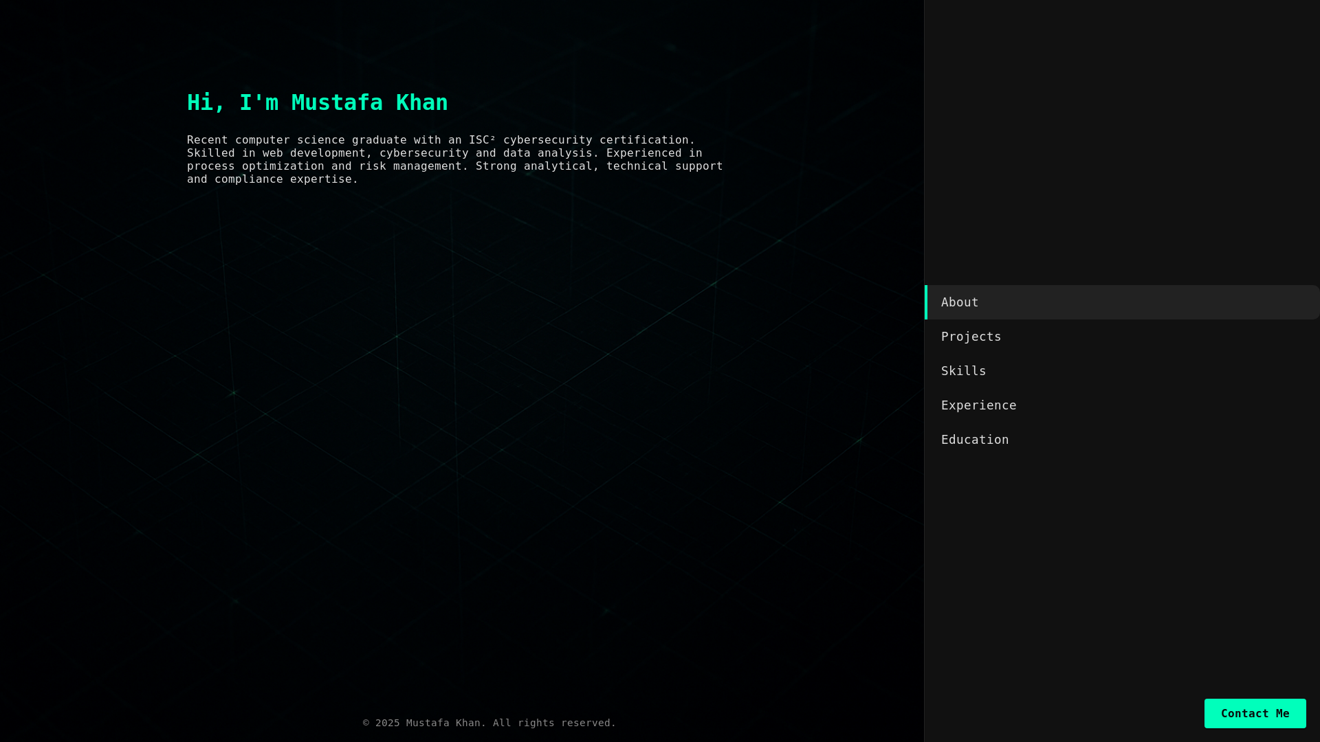 website screenshot of https://portfolio-site-dqr.pages.dev/