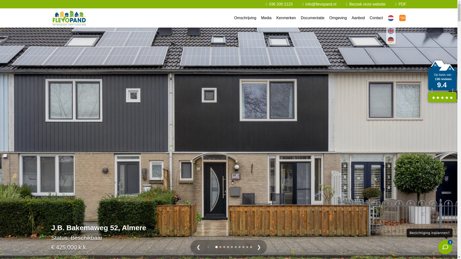 website screenshot of https://jbbakemaweg52.nl/