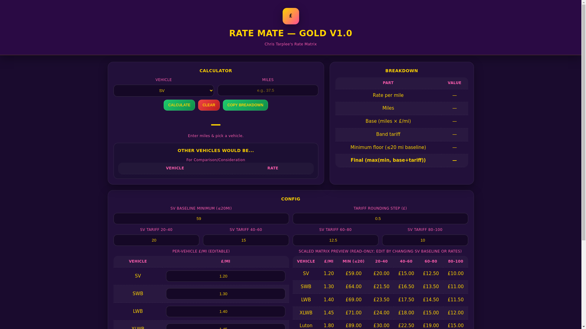 website screenshot of https://ratemate.pages.dev/
