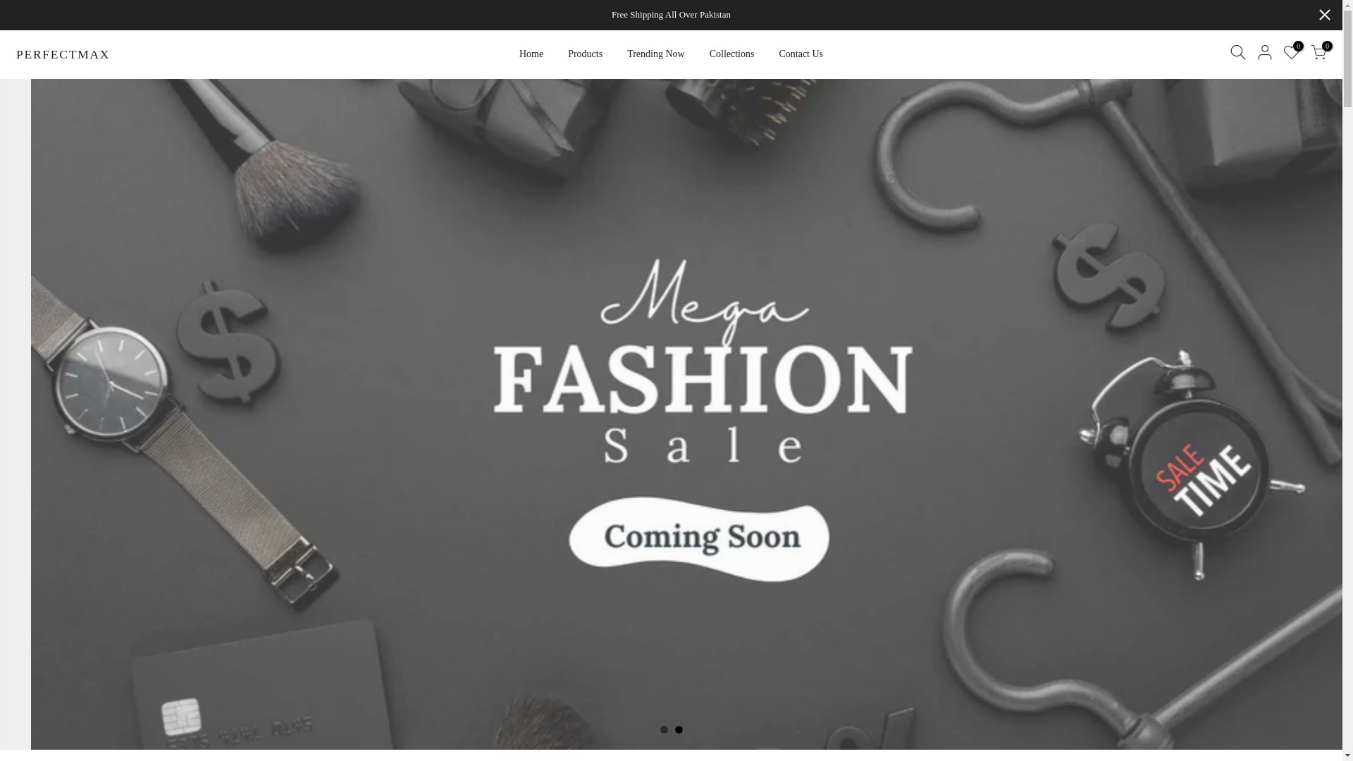 website screenshot of https://perfectmax.space/