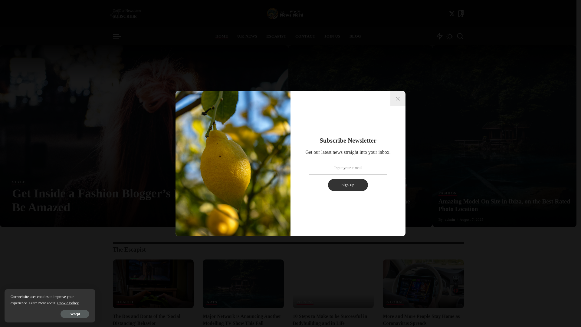 website screenshot of https://hqnewsnerd.com/