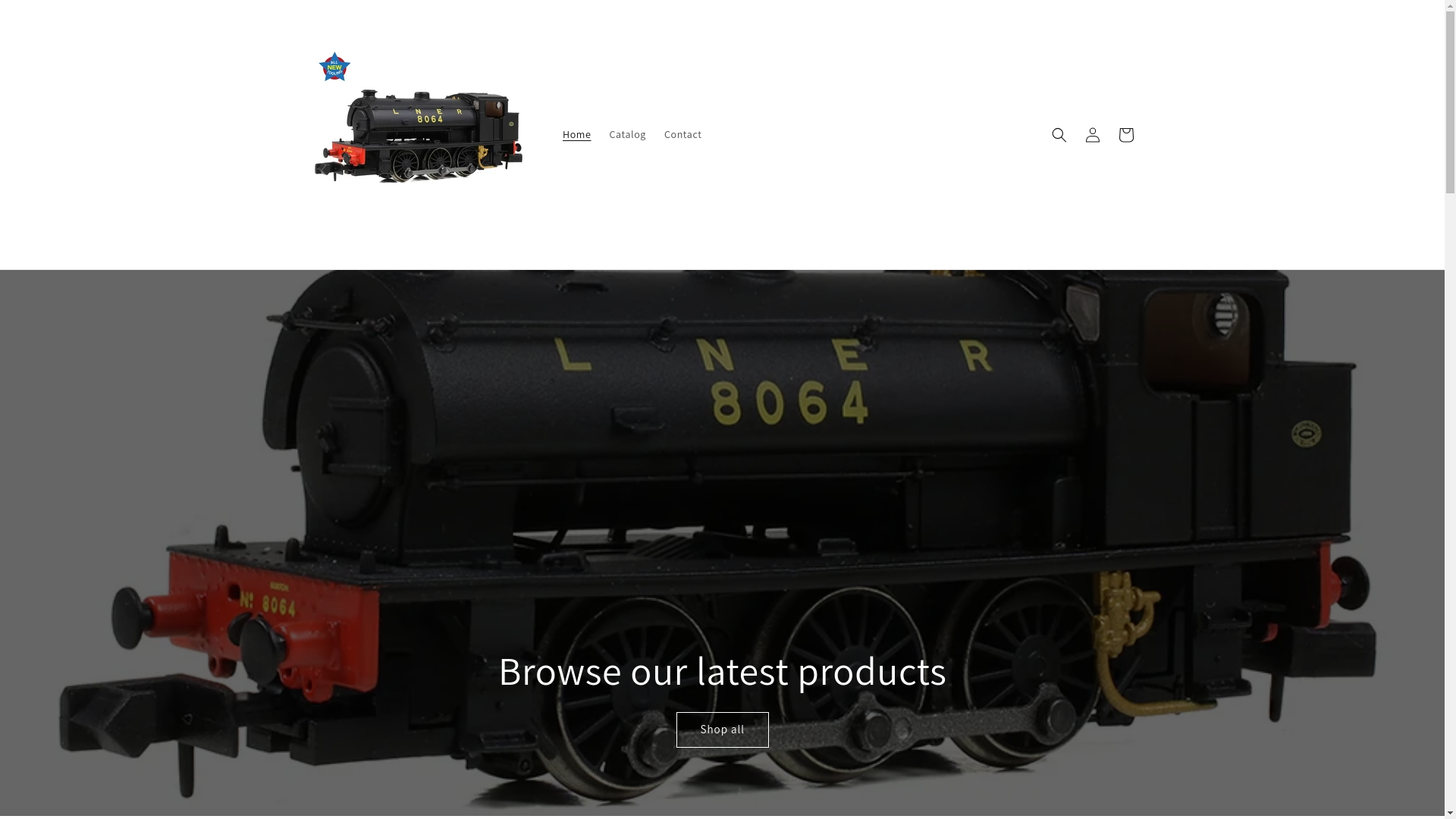 website screenshot of https://swanseamodeltrains.co.uk/