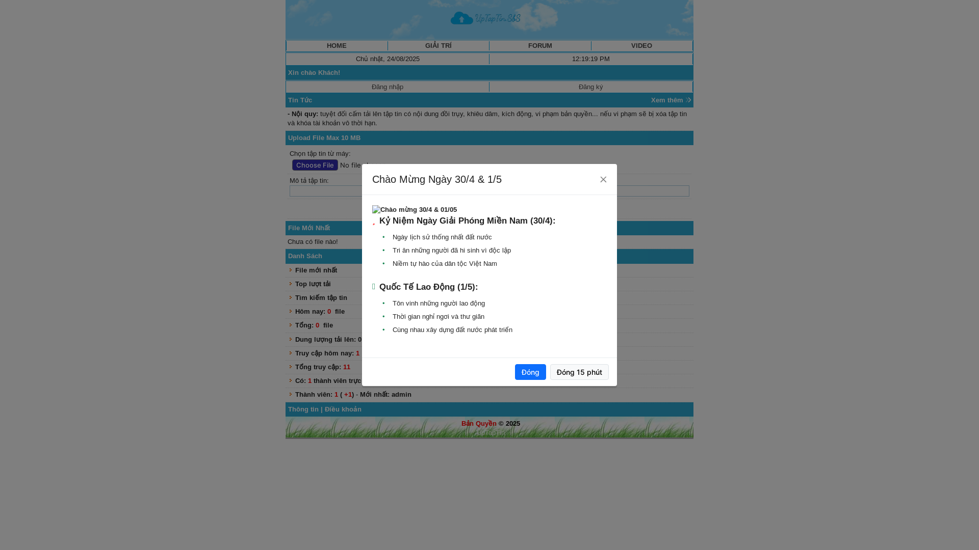 website screenshot of https://uptaptin.online/