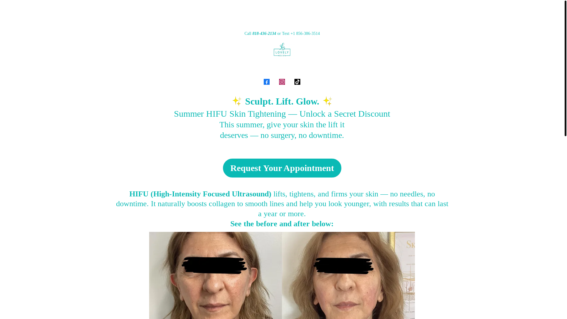 website screenshot of https://lovelyhifu.com/