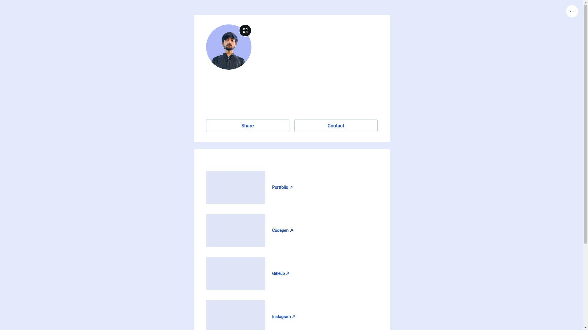 website screenshot of https://talhachaudhary.bio/