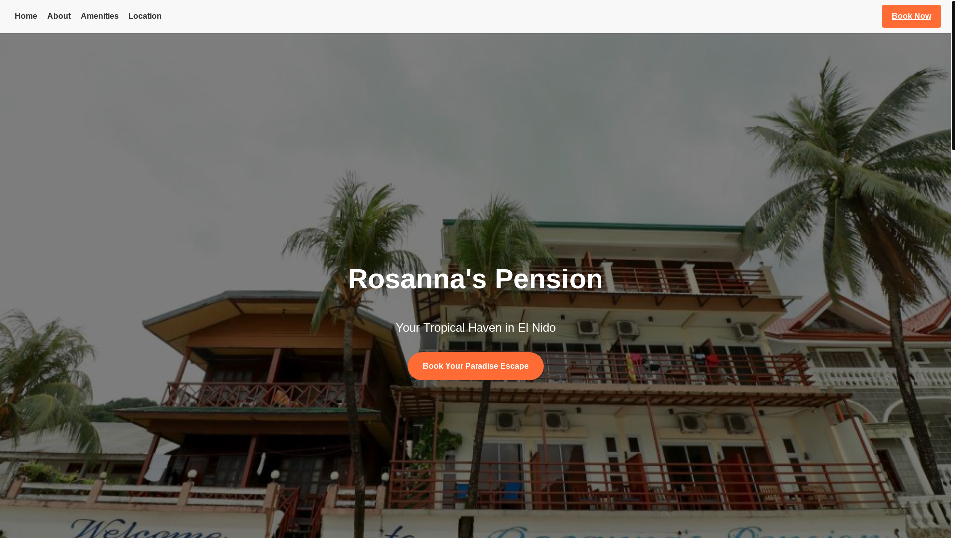 website screenshot of https://rosannaspension.top/