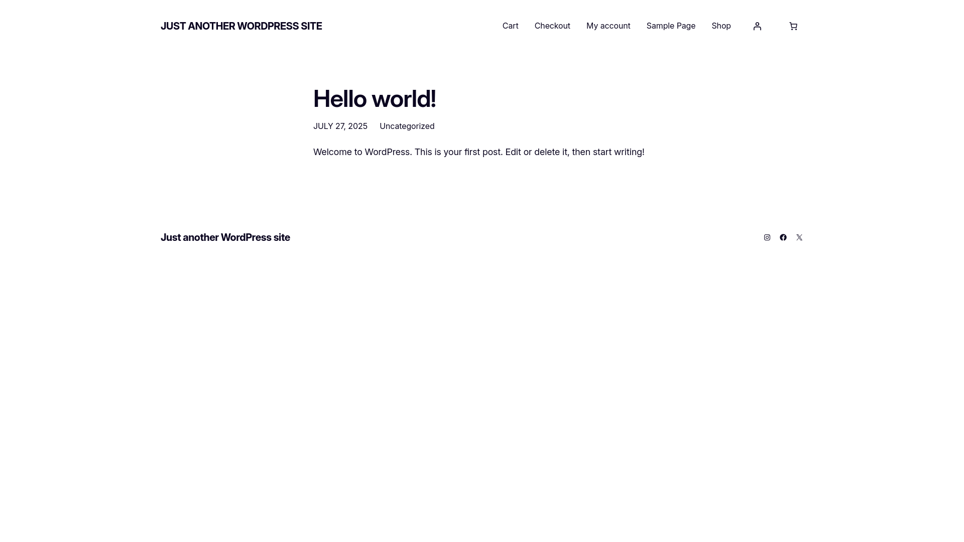 website screenshot of https://fredspartslimited.shop/
