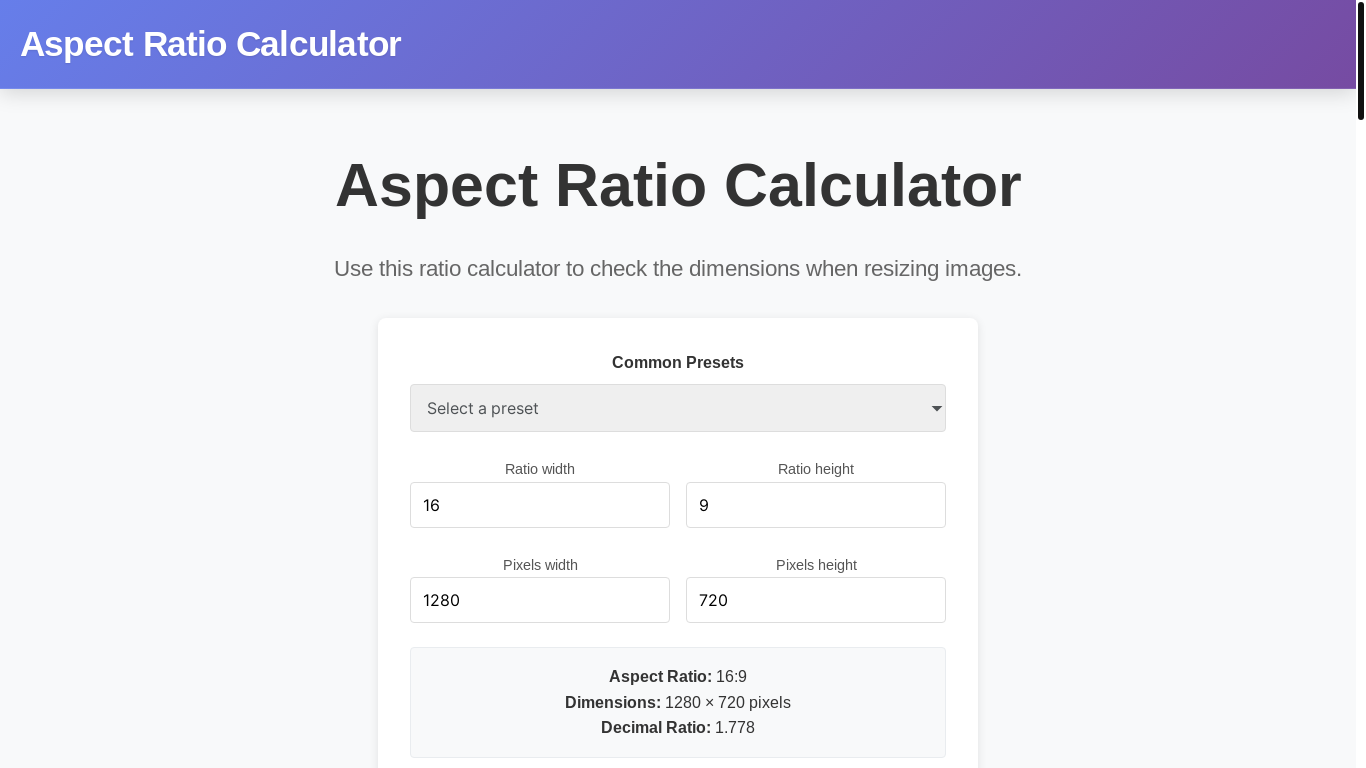 website screenshot of https://aspect-ratio-3t1.pages.dev/