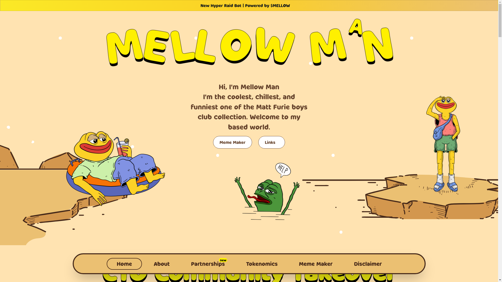 website screenshot of https://furiesmellow.vip/