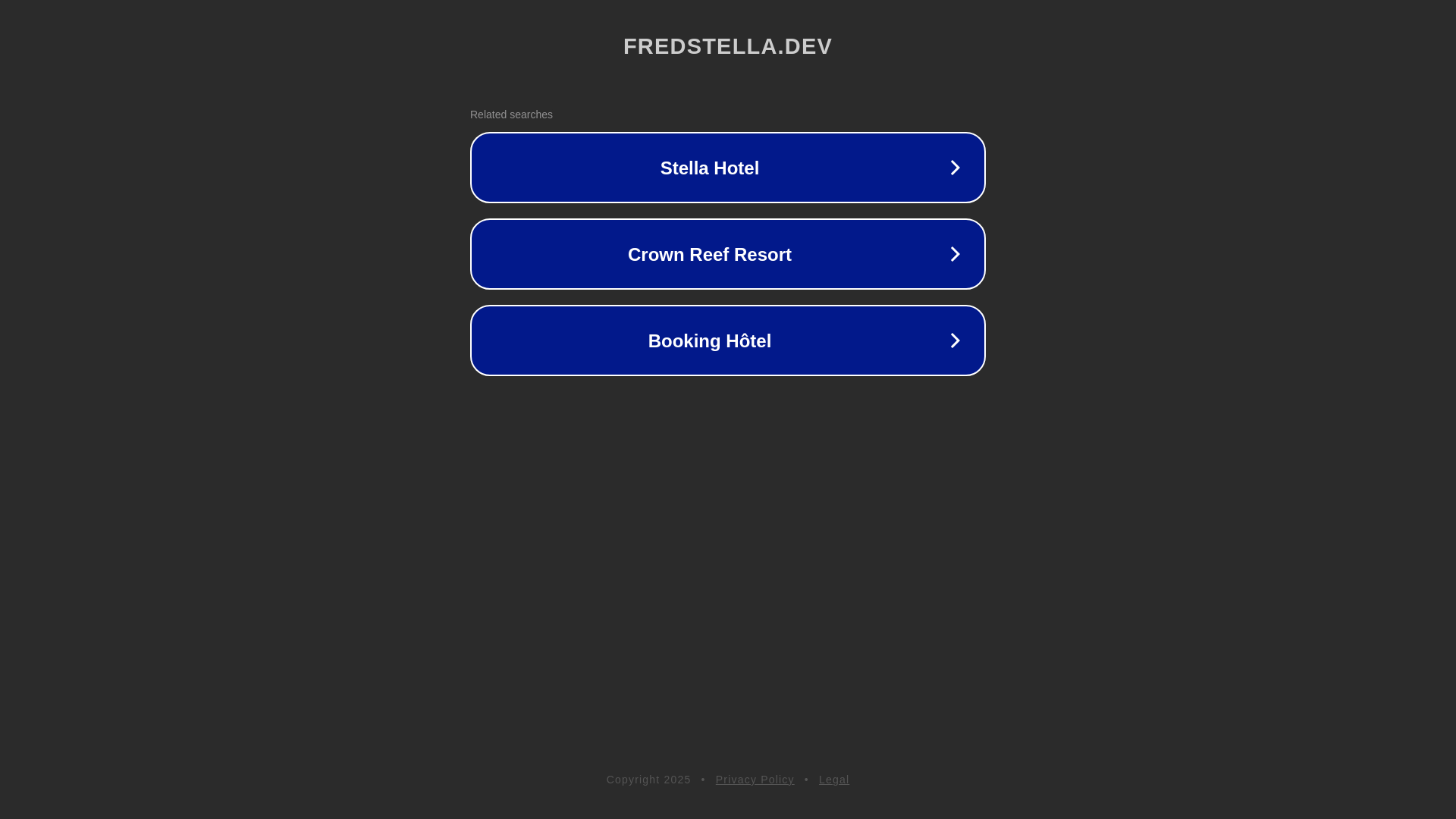 website screenshot of https://fredstella.dev/