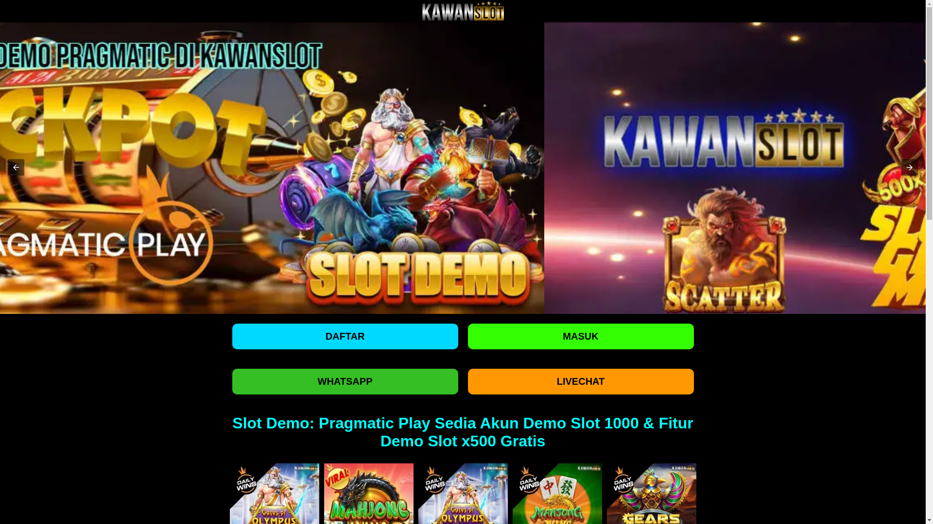 website screenshot of https://demokawan.me/