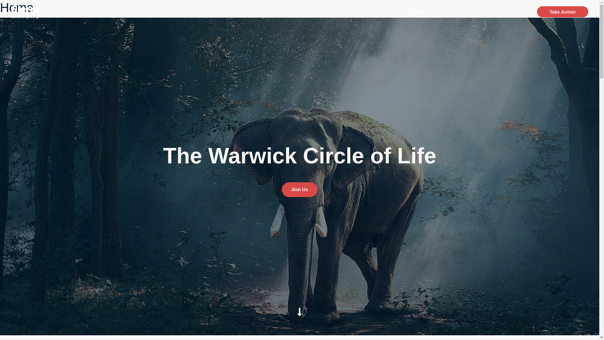 website screenshot of https://warwickbiodiversity.online/