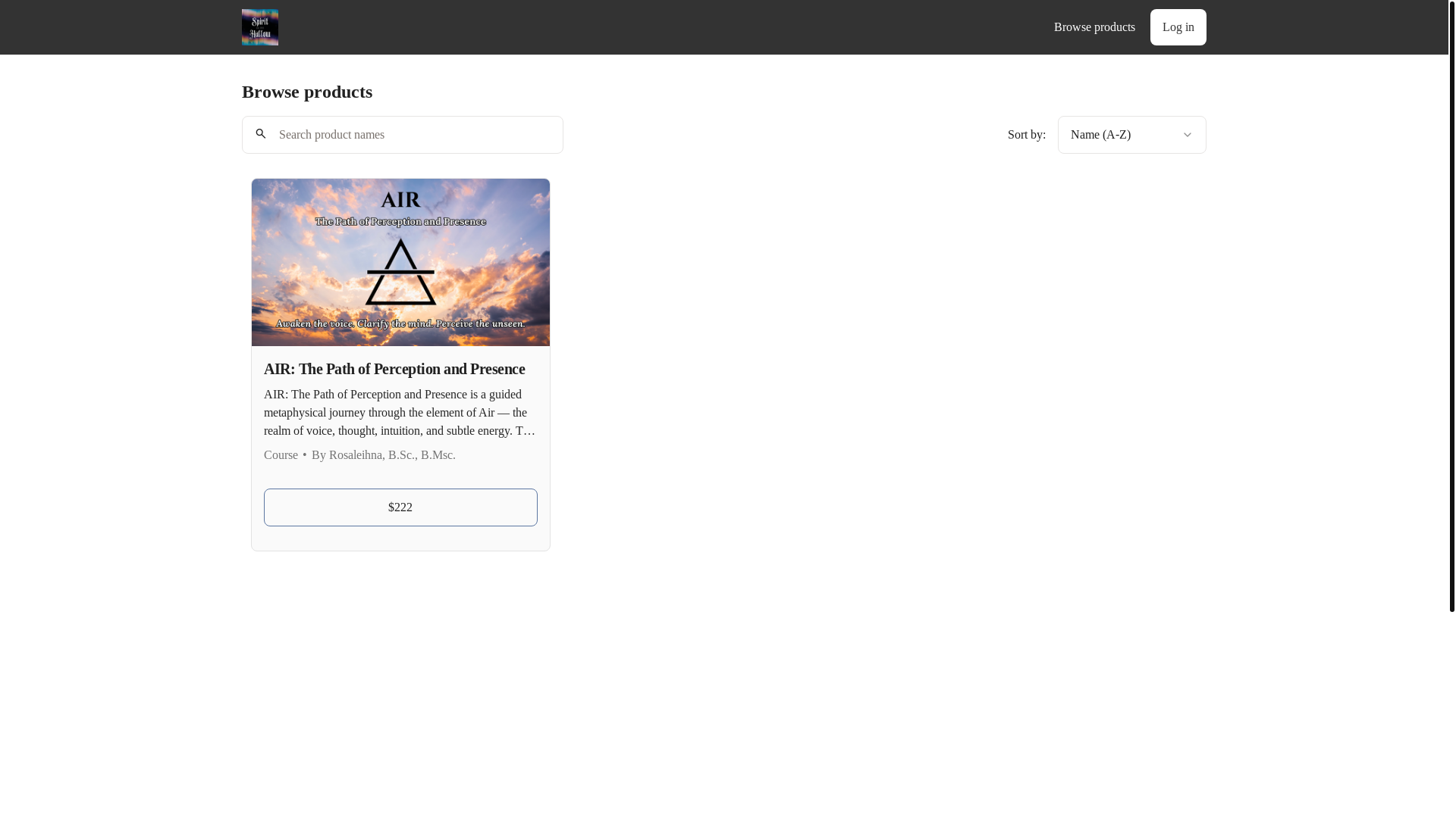 website screenshot of https://spirithallow.school/