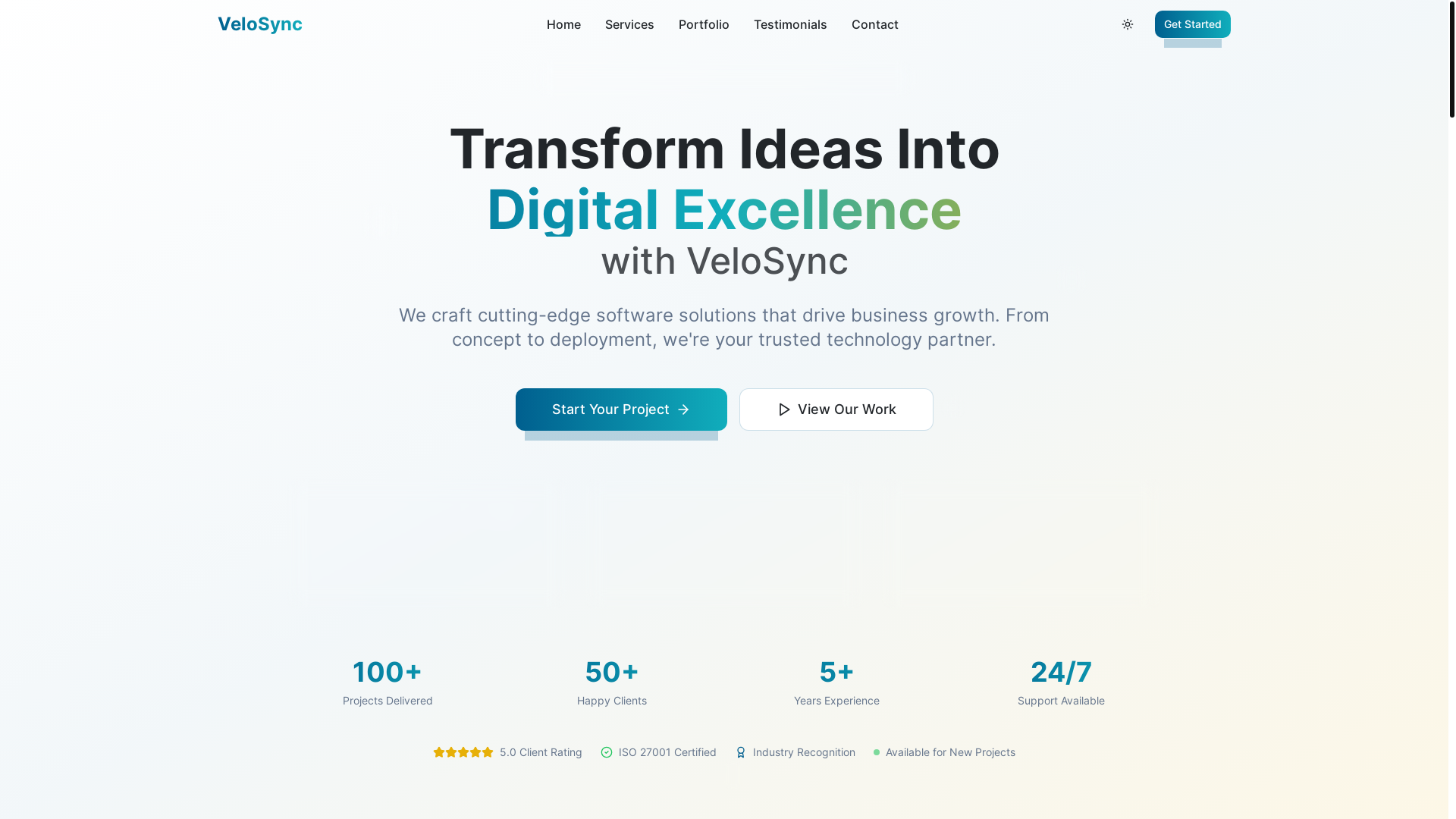 website screenshot of https://velosynclk.com/