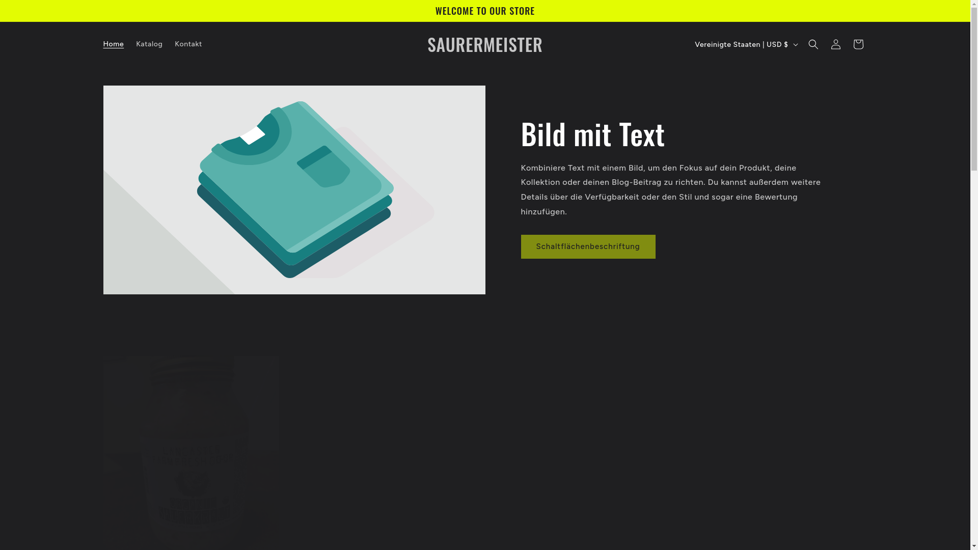 website screenshot of https://saurermeister.de/