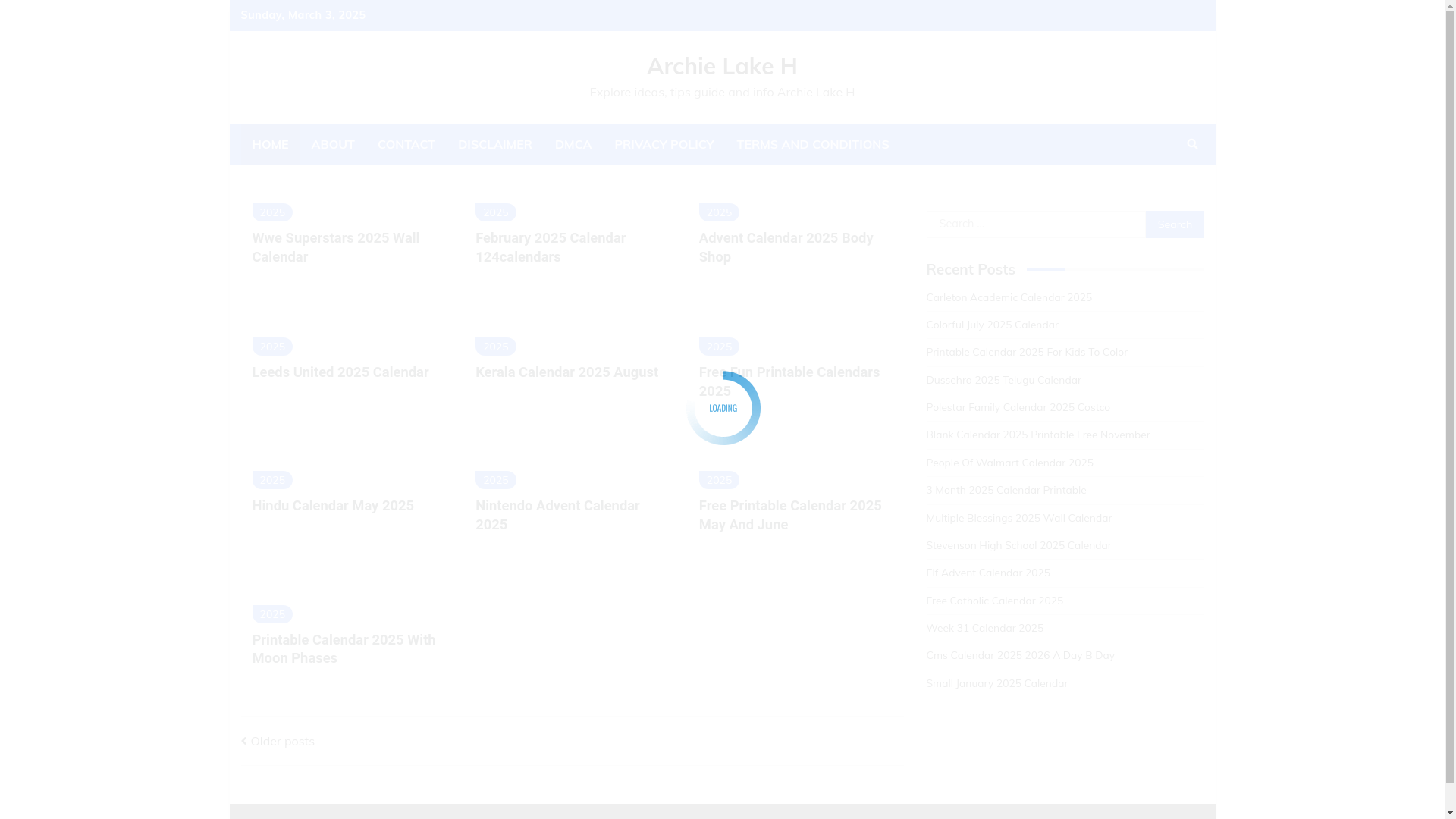 website screenshot of https://archielakeh.pages.dev/