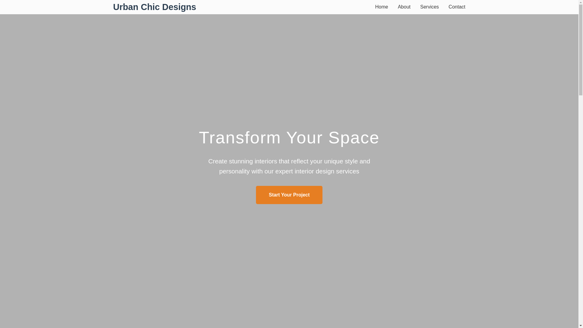 website screenshot of https://urbanchicdesigns.courses/