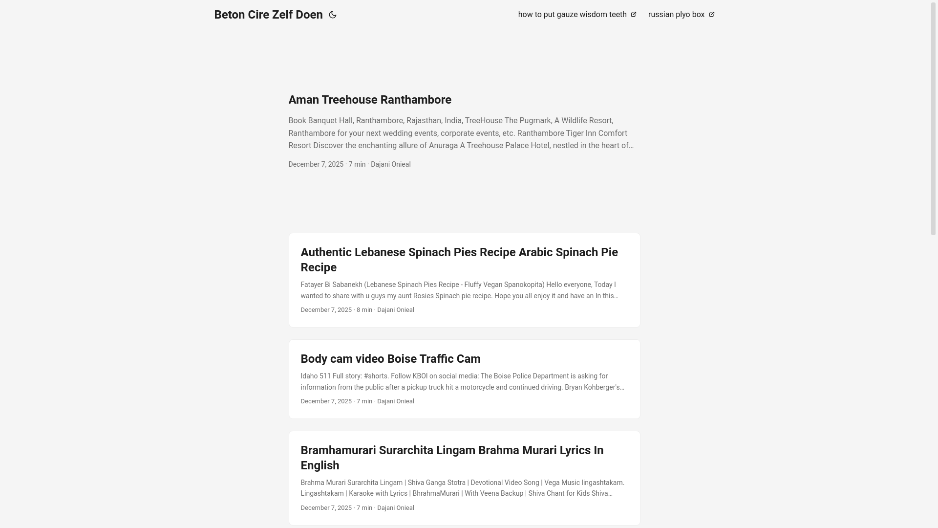 website screenshot of https://betoncirezelfdoen.pages.dev/