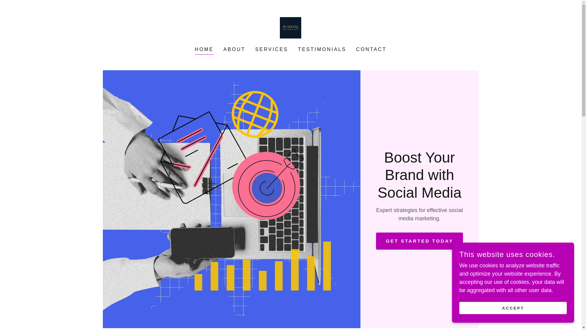 website screenshot of https://avsocialny.com/