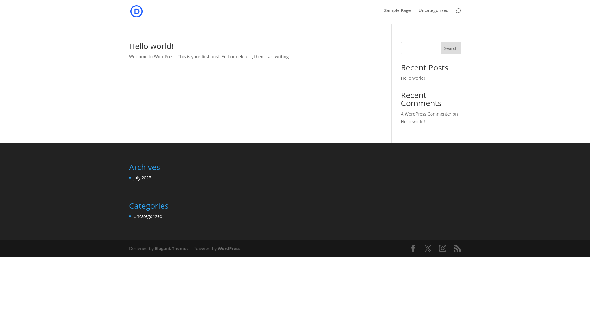 website screenshot of https://hogarcasademaria.cl/