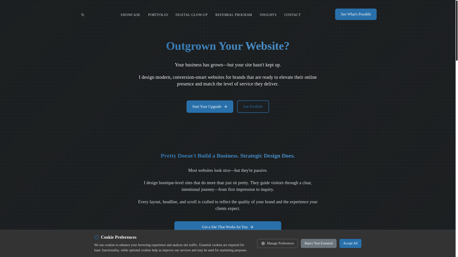 website screenshot of https://getchrisbuildsai.com/