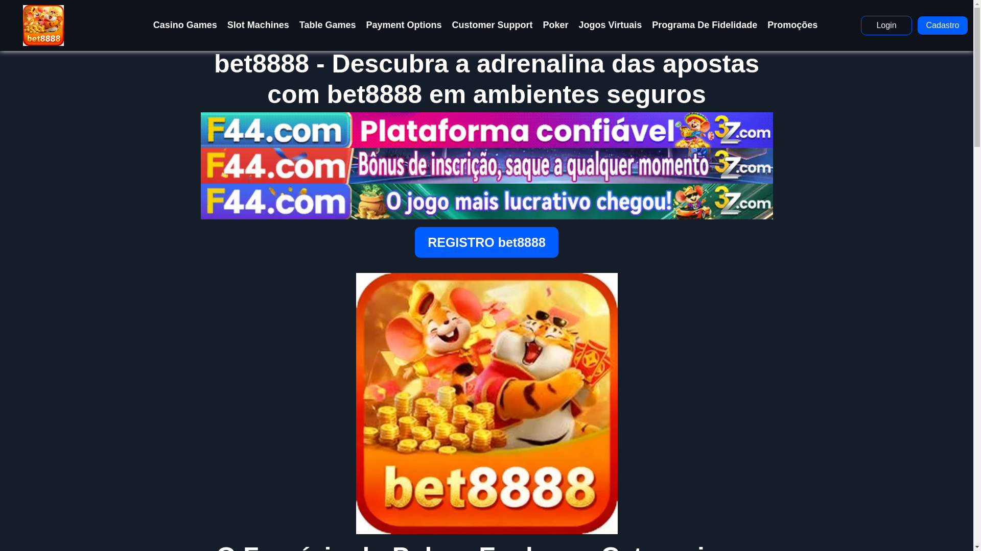 website screenshot of https://bet8888plataforma.com/