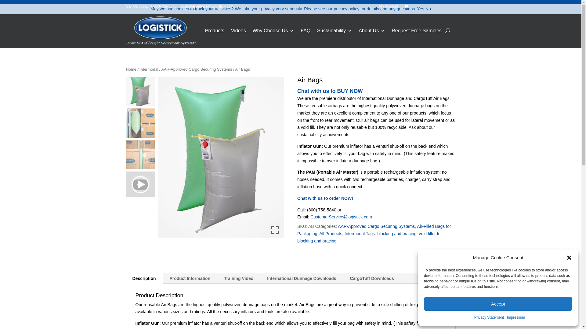 website screenshot of https://tuffybag.com/