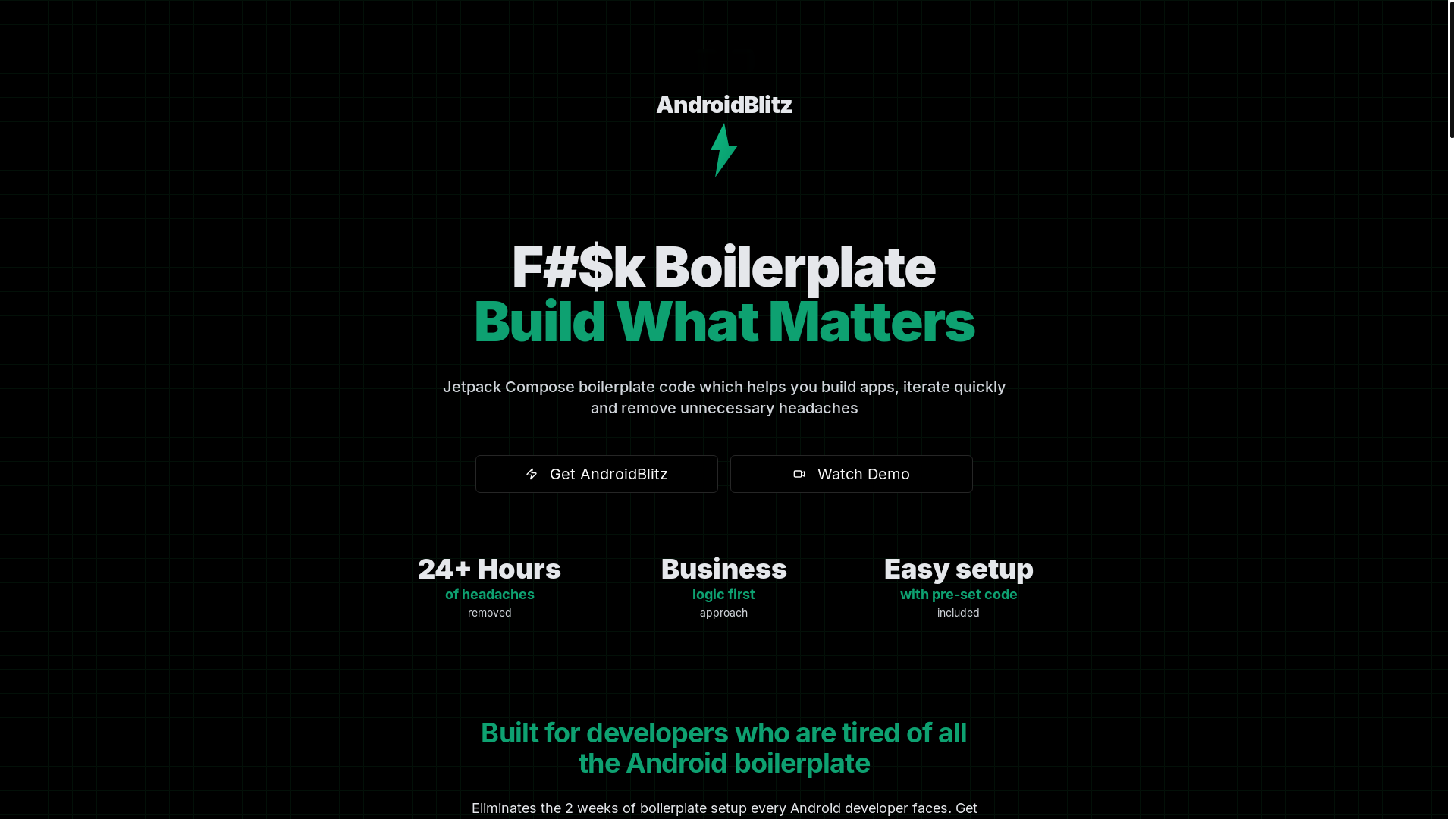 website screenshot of https://androidblitz.pages.dev/