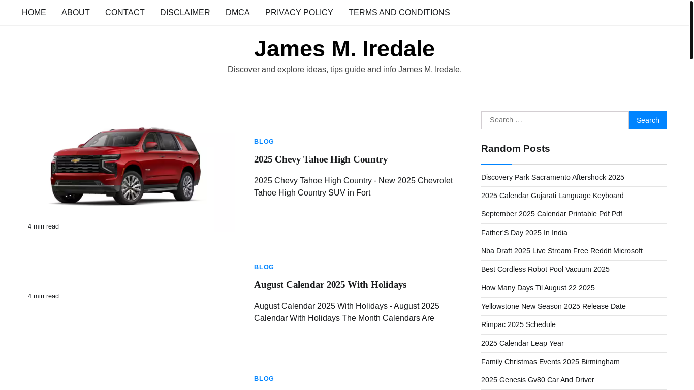 website screenshot of https://jamesiredalem.pages.dev/