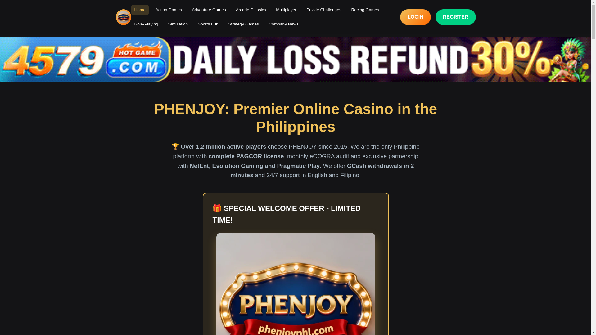 website screenshot of https://phenjoyphl.com/