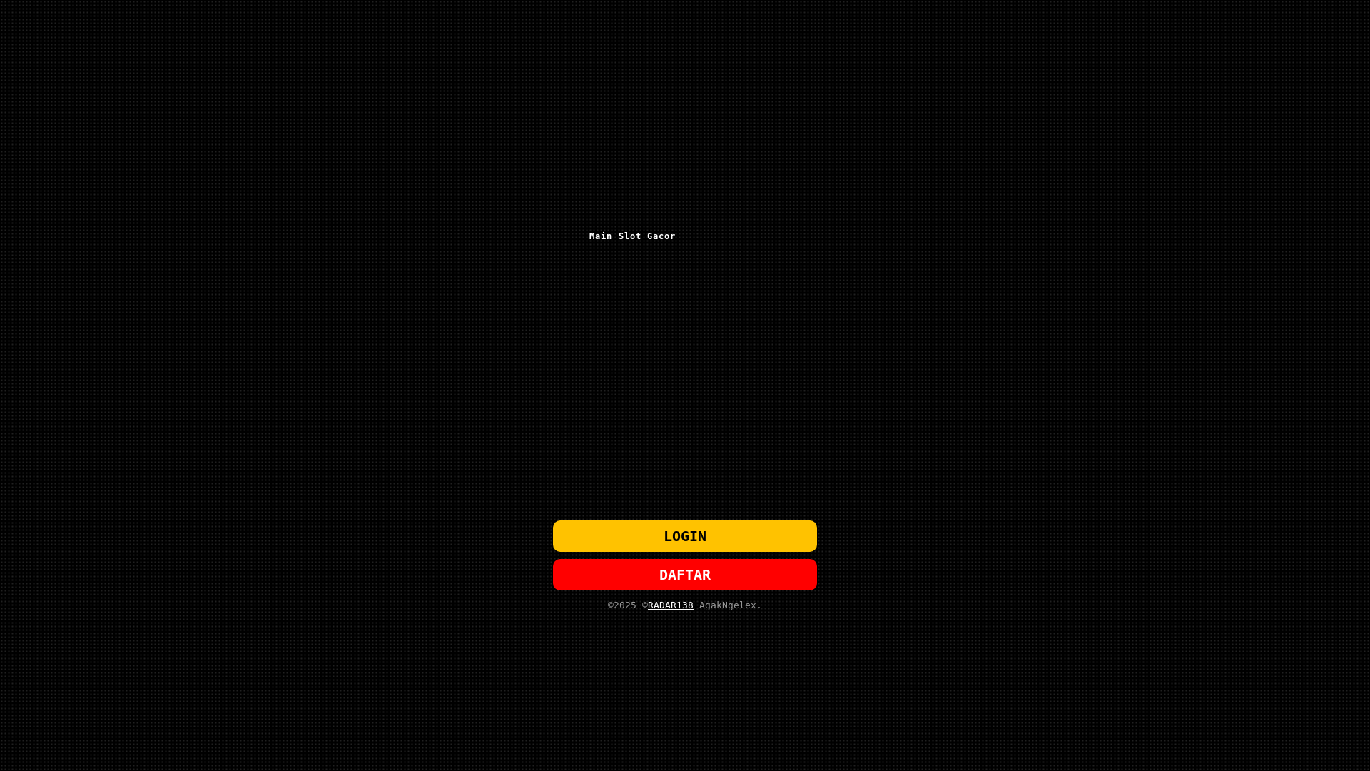 website screenshot of https://radar138fest.pages.dev/