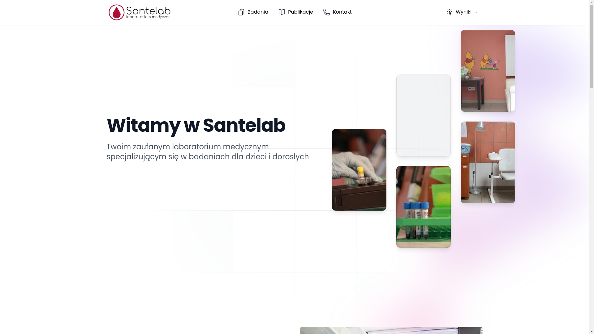 website screenshot of https://santelab-frontend.pages.dev/